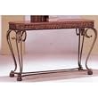 Carmel Dark Oak Sofa Table By Acme