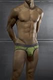 C-in2 Brazuca Low No Show Brief for Men - Green