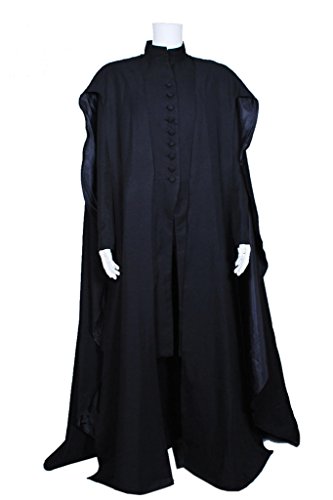 DreamDance Harry Potter Cosplay Severus Snape Costume Black