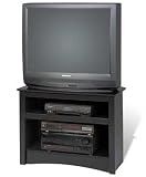 Sonoma Tv Stand Corner in Black Finish By Prepac Furniture