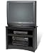 Sonoma Tv Stand (Corner) in Black Finish By Prepac Furniture