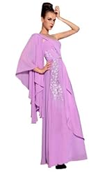 Plus Size Crystals Applique Lace Beaded Crystal Chiffon/Taffeta/Tulle Prom Dress  with a Court Train 