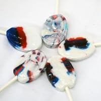 Dr. John's Sugar Free Patriotic Lollipops with Xylitol Individually Wrapped