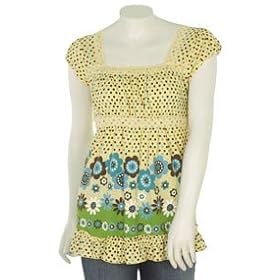 Lace Trim Square Neck Top Photo