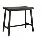 Carolina Cottage Antique Black Finish Asian Bar Table by visiondecor Furniture