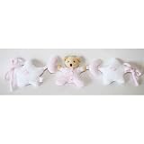 Tuc Tuc Pink Baby Stroller Toys/Highchair Baby Rattle Toy, Moons and Stars Collection.