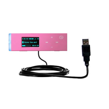 Classic Straight USB Cable for the Samsung U3 with Power Hot Sync and Charge capabilities - Gomadic Brand w/ TipExchange Technology
