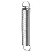 Extension Spring, 302 Stainless Steel, Inch, 0.094" OD, 0.014" Wire Size (Pack of 10)