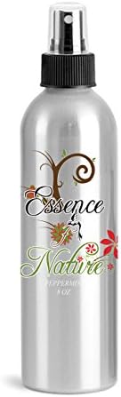 Aromatherapy Room and Body Spray- 100% Pure Essential Oils- Peppermint 8 oz.