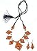 Ethnic Jewellery Necklace and Earing In Terracota Handmade Gifts