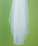 Satin Corded Edge Veil