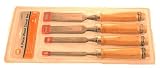 4 Piece Wood Chisel Set With Wooden Handles