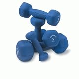 Hampton Fitness Hexagon Neoprene Dumbbells - Pair