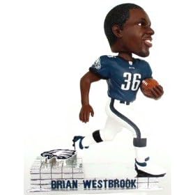 <b>Philadelphia Eagles Brian Westbrook Platinum Forever Collectibles Bobble Head</b>