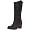 Black Waxy Leather