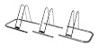 SpareHand Triple Bike Stand - floor parking stand