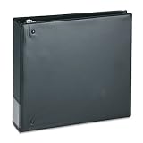 CD/DVD 2" D Ring Binder Kit, 3w x 11 1/2d x 12 3/8h, Black (CLI61938)