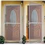 Jobar's JB4283 Instant Screen Door, White