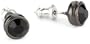 1928 Jewelry Jet Black Stud Earrings