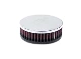 K&N RC-0330 Universal Chrome Filter