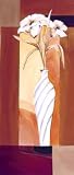 White Spiral Vase I von Alfred Gockel, 31x72