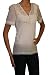 Rebecca Taylor Ruffle Lace Blouse in Sugar