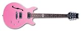Daisy Rock Retro-H Guitar, Metallic Pink