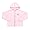 Antigua University of Kansas Girl's Pink Lucky Long Sleeve Fleece Hoody (Small)