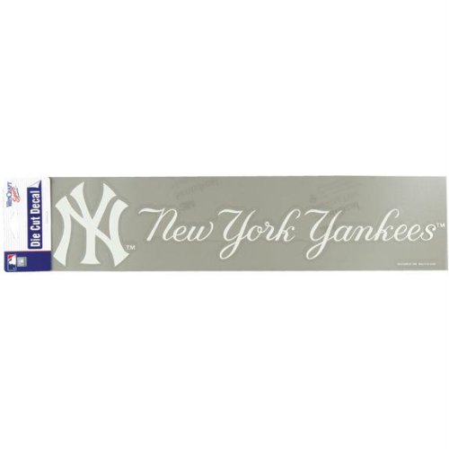 New York Yankees - Logo Cut-Out Bumper Sticker MLB Pro Baseball
