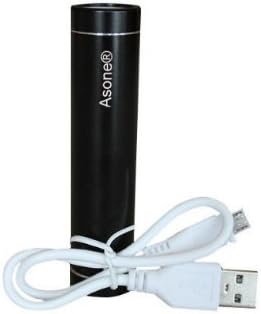 Asone Black 2600mAh Portable External Power Bank Battery Charger For iPhone5 4S 4 3GS i9300