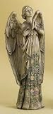 PRAYING ANGEL GARDEN STATUE prayer yard art religious
