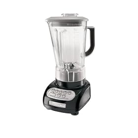 KitchenAid KSB560OB 5-Speed 56-Ounce Blender, Onyx Black