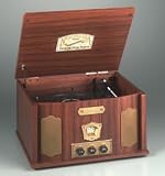 Teac GF-188 Nostalgic Turntable Stereo with Analog AM/FM Tuner