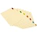 TOPS Cardinal Insertable Index Paper Dividers, 8-Tab, Multi-Colored, (61838)