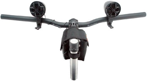 Pyle PLBKA60BK 300 Watts Waterproof Portable Bicycle/Scooter MP3/Ipod Music Player (Black)