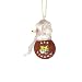 LSU Tigers NCAA Acrylic Basketball Snowman Ornament (2.50)