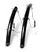 Planet Bike SpeedEZ Road Front and Rear Bicycle Fender Set (Silver Aluminum, 35mm Wide)