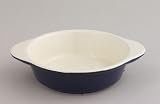 Chasseur Cast Iron 15cm Round Gratin Dish Cobalt Blue