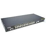 D-Link DES-3326SRM 24-Port 10/100TX Managed Switch with GBIC Slot Layer 3 Stackable