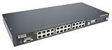 D-Link DES-3326SRM 24-Port 10/100TX Managed Switch with GBIC Slot, Layer 3, Stackable