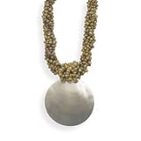 Shell Necklace with Shell Pendant
