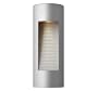 Hinkley Luna 1660TT Cast Aluminum 2 Light 40w (16"H x 6"W) Outdoor Wall Sconce Lighting in Titanium