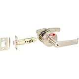 Indicator Lock Company C2FN2 Elite-heights Upgraded New Construction Without Screw Privacy ADA Compliant Lever with Large Occupancy Indicator(Brushed Nickel)