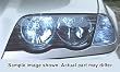 BMW 3 Series headlight cover protection film HID blue tinted 92-99 BMW 3 Series headlight HID blue-tinted cover protection film - BMW E36 (3-Series) - Headlight (US spec) deflector shields