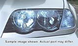 Audi A4 fog light film white-optic blue 02-05 Audi A4 fog light white-optic blue film - Audi A4 B6 - foglight deflector shields