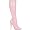 pink stretch pu w/zipper