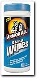 GLASS CLEANER WIPES 25CT