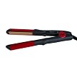 CHI 1" Adjustable Turbo Flat Style Iron by Farouk - Red/ Black