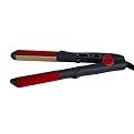 CHI 1" Adjustable Turbo Flat Style Iron by Farouk - Red/ Black
