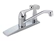Delta Faucet 300-WF Classic Single-Handle Kitchen Faucet with Spray, Chrome